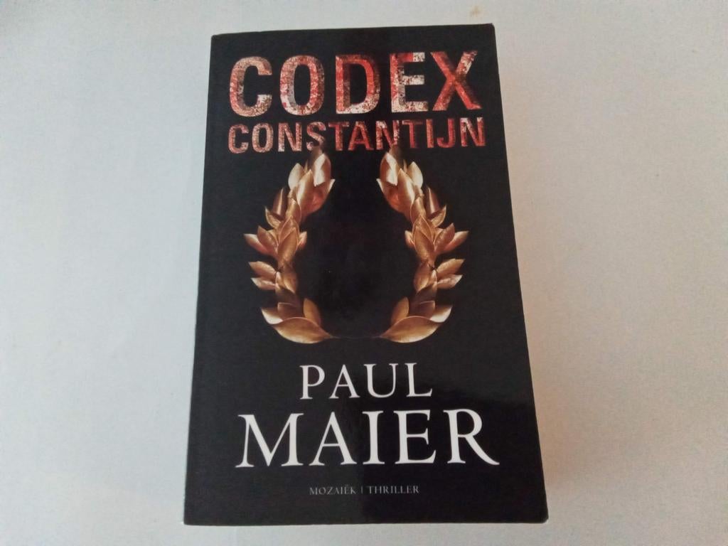 Codex Constantijn ( Paul Maier ( Thriller, Boeken, Ophalen of Verzenden, Zo goed als nieuw