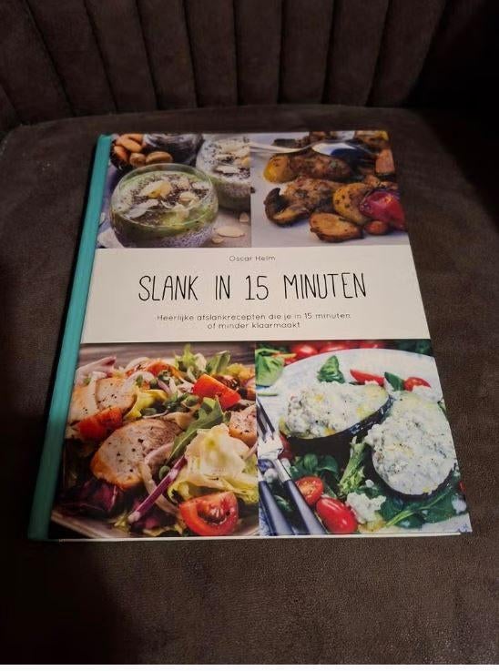Slank in 15 Minuten - Oscar Helm, Ophalen of Verzenden, Zo goed als nieuw