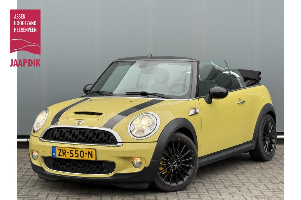 MINI Cabrio BWJ 2009 1.6 175 PK Cooper S 108.000KM! CABRIO |, Voorwielaandrijving, Gebruikt, Huisgarantie, 4 stoelen
