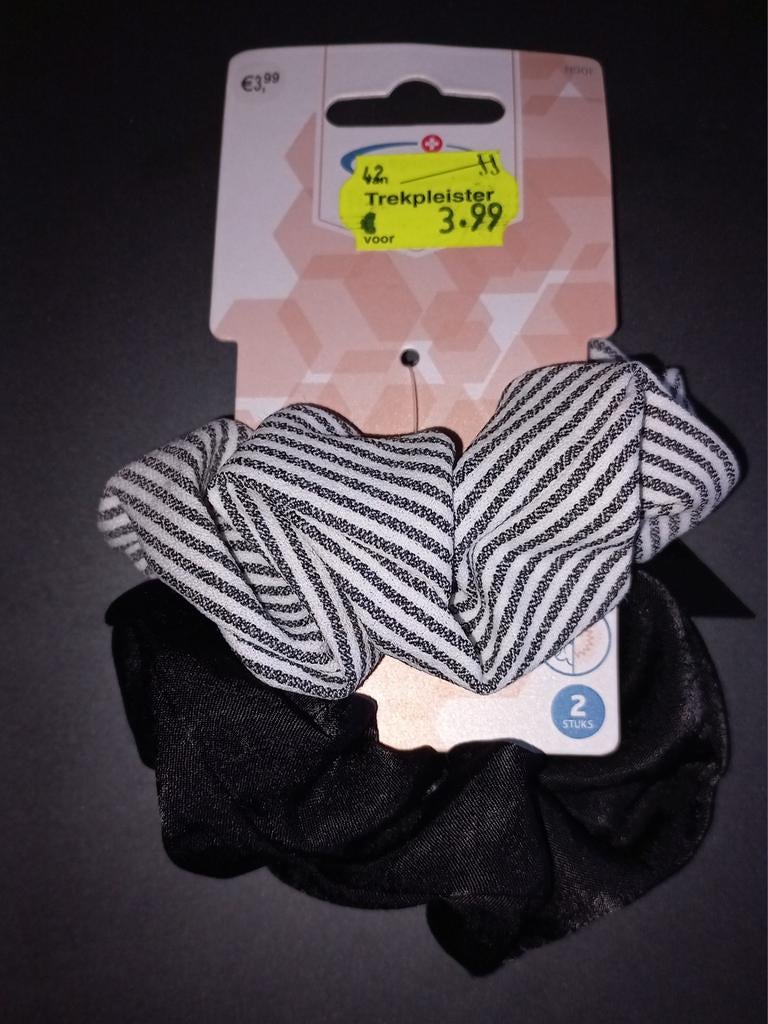 Trekpleister Haarelastiek 2 stuks - Nieuw, Ophalen of Verzenden, Nieuw, Overige typen