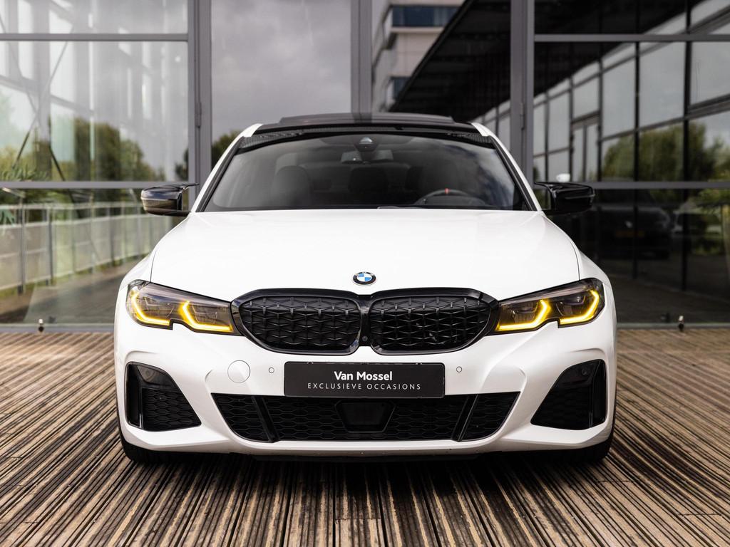 BMW 3-serie M340i xDrive High Executive | 490 PK | VRSF DOWN, Auto's, 12 maanden, 1645 kg, Wit, Bedrijf