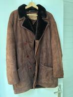 Shearling jas donkerbruin, Kleding | Dames, Jassen | Winter, Ophalen of Verzenden, Gedragen, Maat 42/44 (L), Bruin