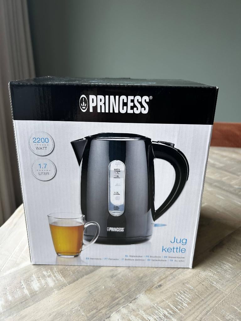 Waterkoker Princess (nieuw in doos), Witgoed en Apparatuur, Waterkokers, 1 tot 2 liter, Ophalen, Nieuw