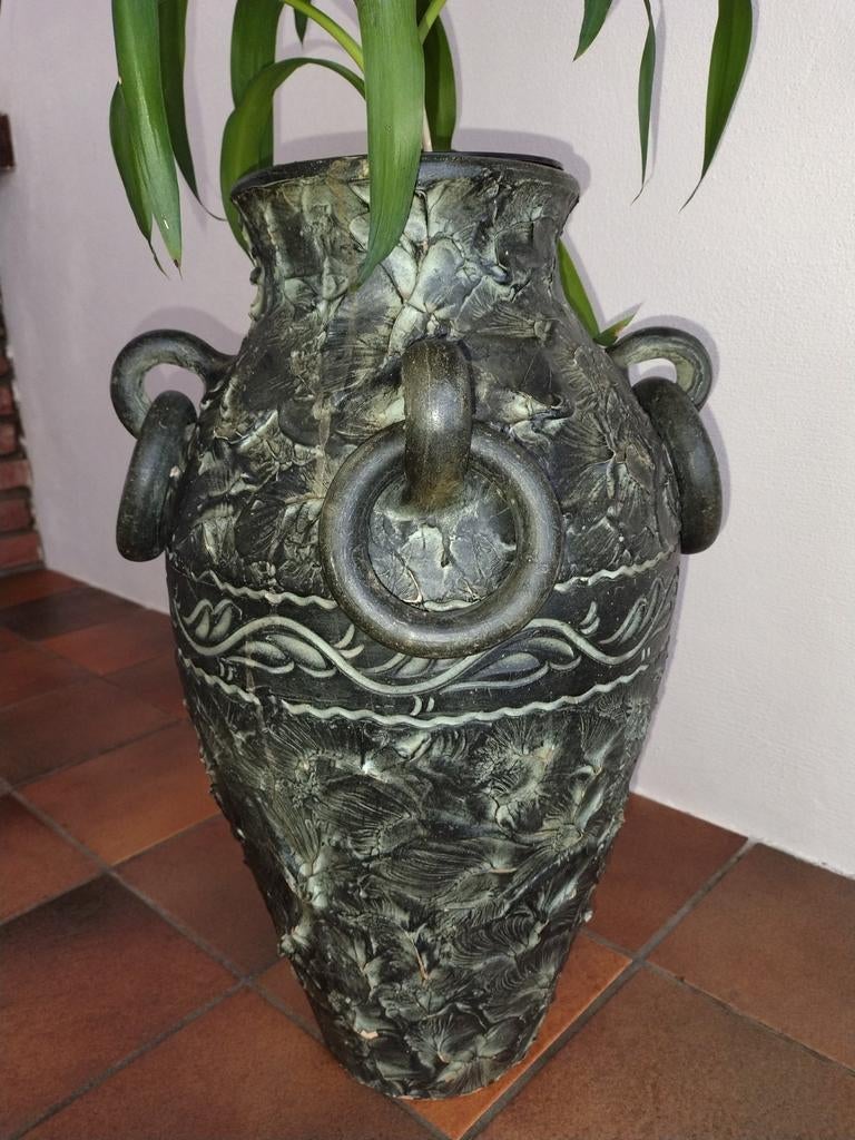 Vintage keramische Spaanse vaas, amfora, 55x30 cm, Ophalen