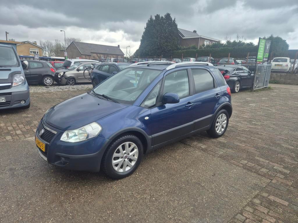 Fiat Sedici 1.6 16V 2WD AUT 2009 Blauw, Auto's, Fiat, 4 cilinders, 1200 kg, 1125 kg, Particulier