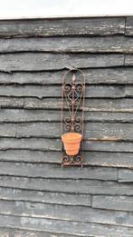 Gietijzeren plantenhanger, Tuin en Terras, Tuinwanddecoratie, Ophalen of Verzenden, Gebruikt