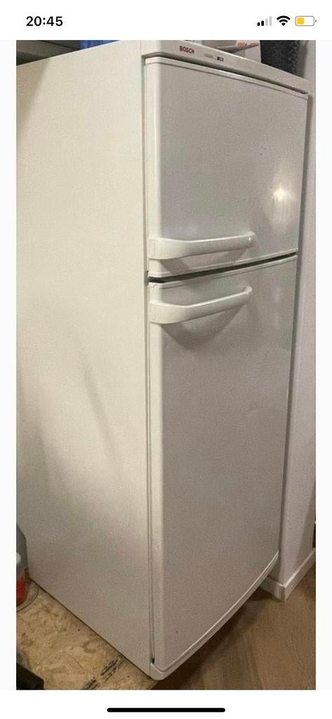 Bosch Koelkast met Vriezer - Wit, Witgoed en Apparatuur, Koelkasten en IJskasten, 150 tot 200 liter, Gebruikt, 60 cm of meer, Ophalen of Verzenden