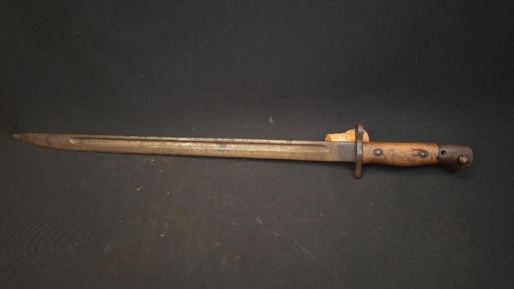 WO1 Britse P1907 bajonet, Verzamelen, Militaria | Algemeen, Ophalen of Verzenden, Landmacht, Engeland, Mes of Dolk