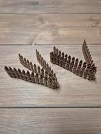 Lemax bruine hekjes set kerstdorp kersthuisjes, Diversen, Kerst, Ophalen of Verzenden, Zo goed als nieuw