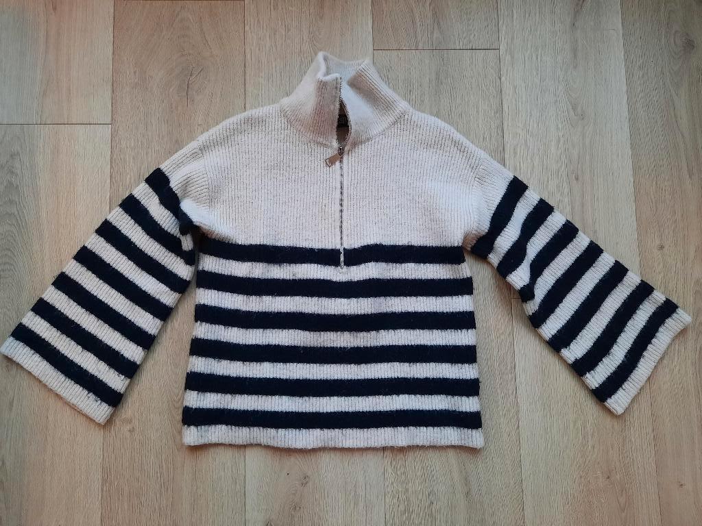 Trui Guts & Gusto gestreept, Kleding | Dames, Guts & Gusto, Zwart, Ophalen of Verzenden, Maat 36 (S)