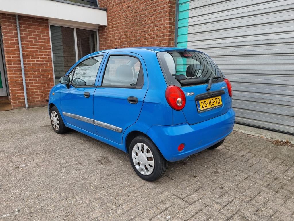 Chevrolet Matiz 0.8 Style AUTOMAAT! Bj:2005 NAP!, Auto's, Gebruikt, Blauw, Origineel Nederlands, Bedrijf