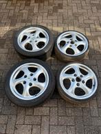 Porsche breedset 7j&9j met adapters 5x130/ 4x100, Ophalen