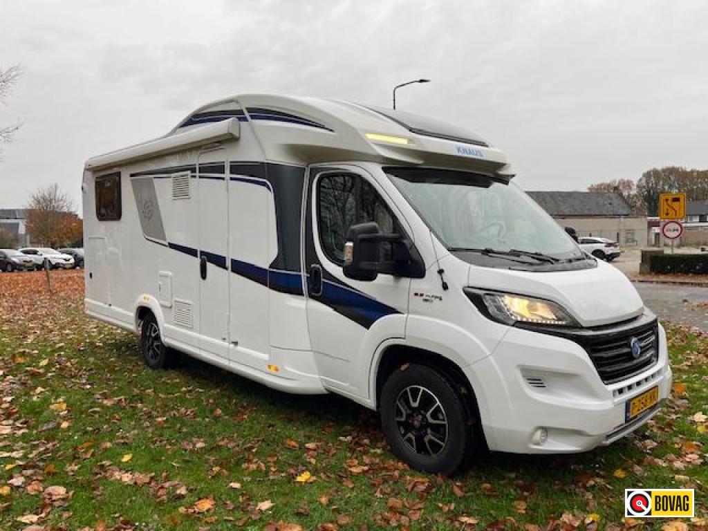 Knaus Sky Wave 700 MEG 2018 150 PK Automaat, Caravans en Kamperen, Campers, Automaat, Ringverwarming, Fiat, Bedrijf
