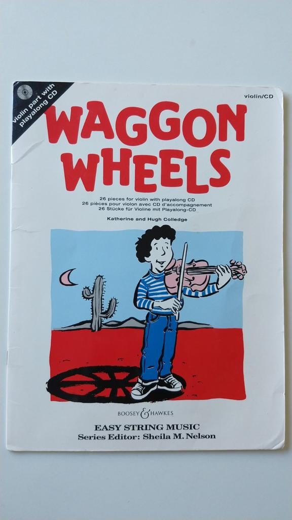 Waggon Wheels viool met playalong CD, Ophalen