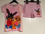 Nieuw setje / shortama / pyjama konijntje bing maat 116, Ophalen of Verzenden, Nieuw, Meisje, Setje