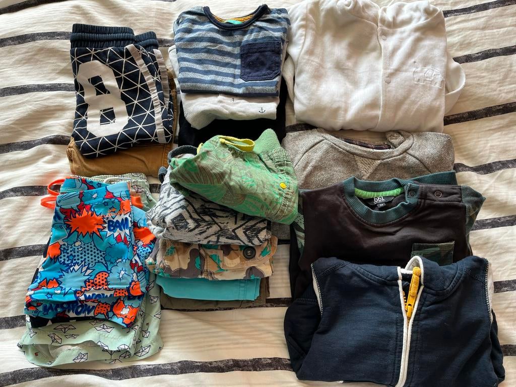 Jongenskleding Lente/Zomer Maat 74 (Zara, H&M, Z8, Hema), Kinderen en Baby's, Babykleding | Maat 74, Ophalen of Verzenden, Gebruikt