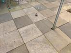 Tuintegels 60x60x6cm ~50 m2, Ophalen, Gebruikt, Beton, Terrastegels