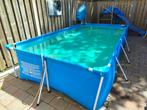 Bestway zwembad 400x211x81 met Intex zandfilterpomp, Tuin en Terras, Zwembaden, Ophalen, Gebruikt, 200 tot 300 cm, 80 tot 120 cm