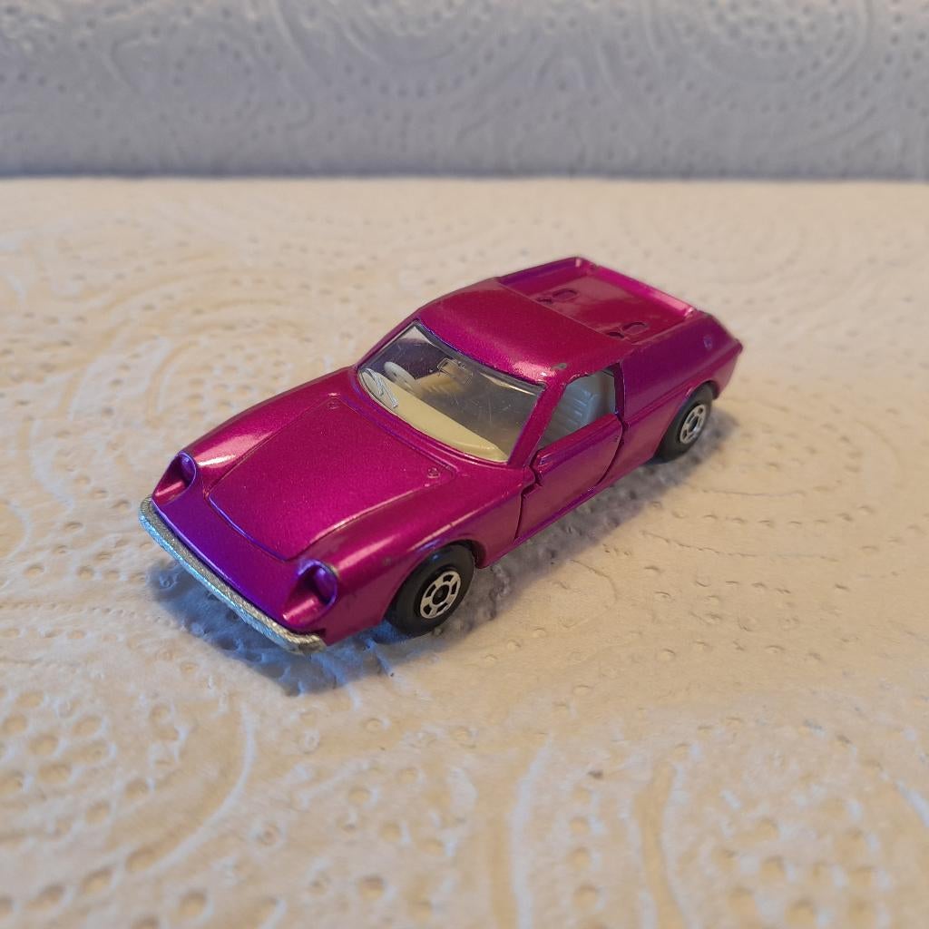 Matchbox Lesney Lotus Europa. Purple. ZGAN, Ophalen of Verzenden, Zo goed als nieuw, Auto