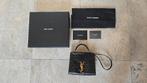 Saint Laurent YSL Black Croc Cassandra Mini Top Handle Bag, Sieraden, Tassen en Uiterlijk, Tassen | Damestassen, Ophalen of Verzenden
