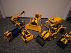 Partij Lego Technic bouwvoertuigen met instructieboekjes, Ophalen of Verzenden, Gebruikt, Complete set, Lego