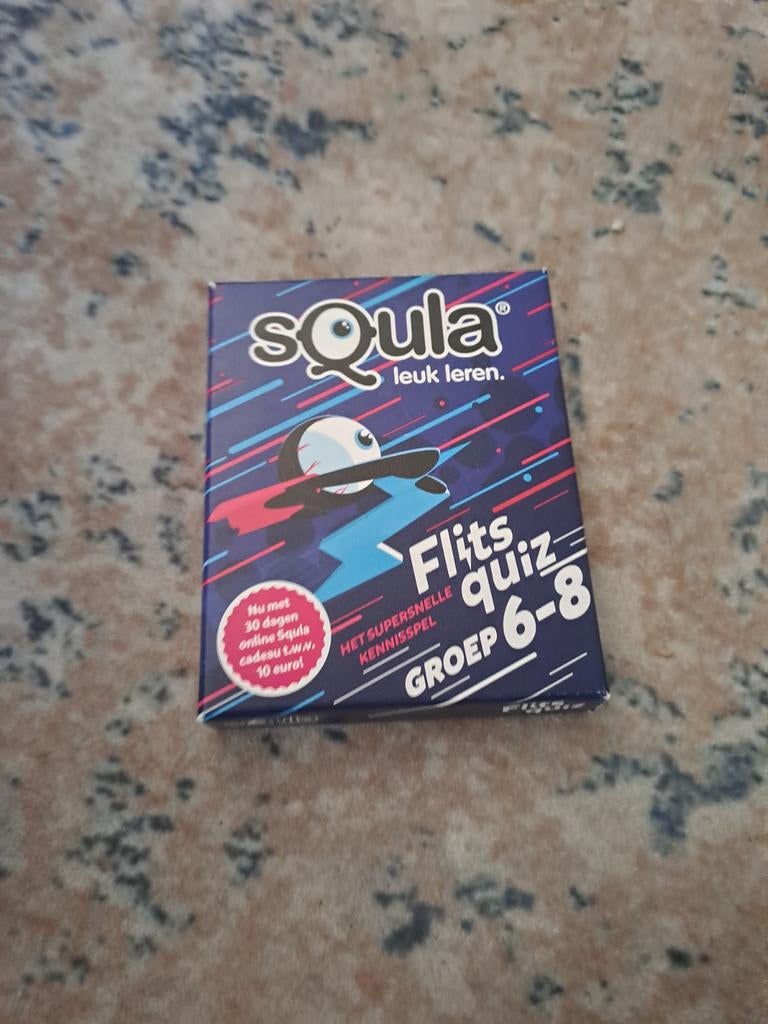 Squla spel, Ophalen of Verzenden, Zo goed als nieuw