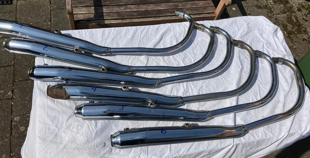 6 Honda CB 750 K2-K6 341 IR uitlaten, Motoren, Ophalen