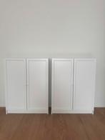 2 witte IKEA Oxberg kasten 80x30x106 cm, Ophalen, Zo goed als nieuw