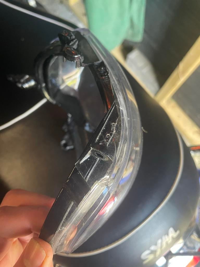 Kmtellerglas voor de Piaggio zip, Ophalen of Verzenden, Gebruikt, Overige typen, Piaggio