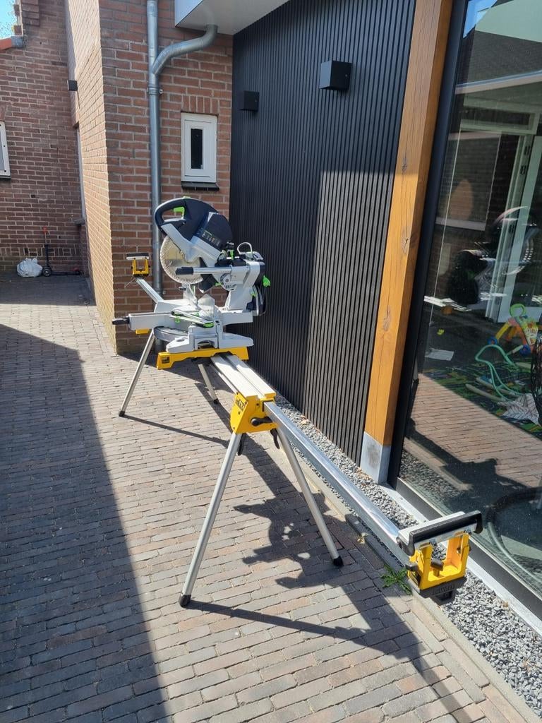 Festool afkortzaag Kapex KS120REB ‼️  NIEUWSTAAT‼️, Ophalen, 70 mm of meer, Zo goed als nieuw, Afkortzaag