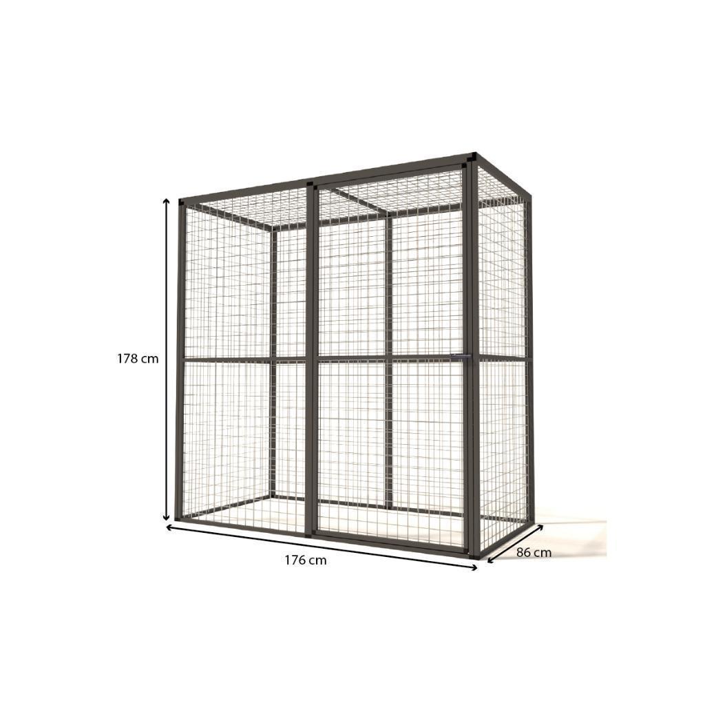 Aluminium Konijnenren Lilly, Dieren en Toebehoren, Knaagdieren en Konijnen | Hokken en Kooien, Nieuw, Ren, 90 cm of meer, 110 cm of meer