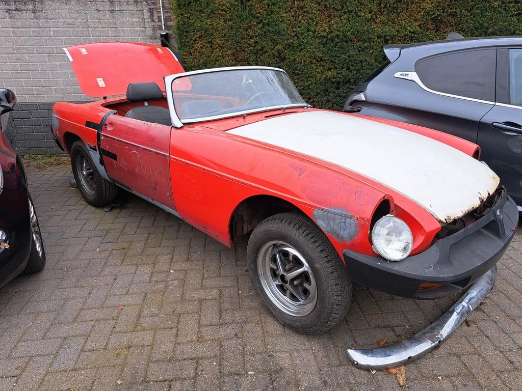 Mgb cabrio bj 1979?vrij harde body !koopje, Cabriolet, Bedrijf, MG, Te koop