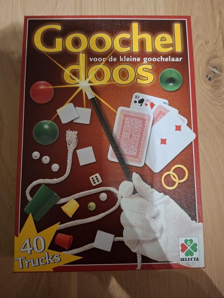 Goochel doos - voor de kleine goochelaar, Ophalen of Verzenden, Zo goed als nieuw