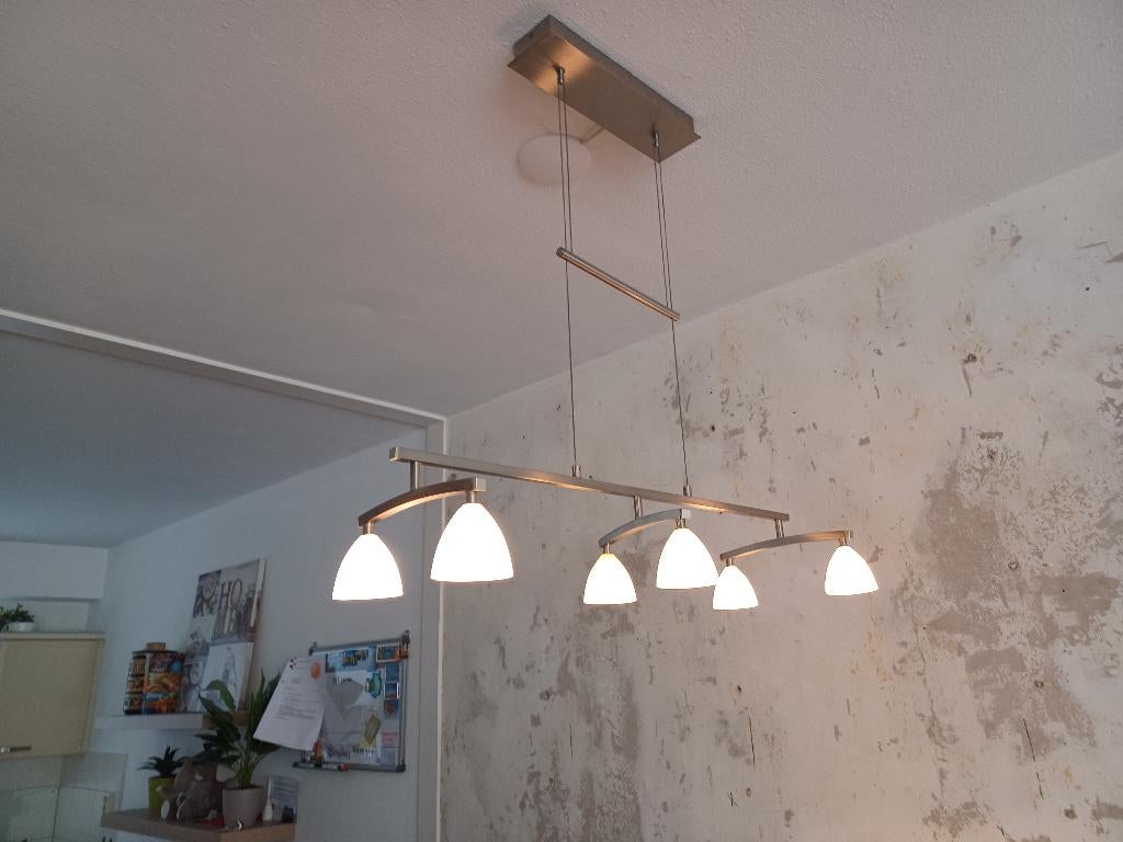 Hang lamp., Huis en Inrichting, Lampen | Hanglampen, Ophalen, Zo goed als nieuw, Kunststof, Minder dan 50 cm