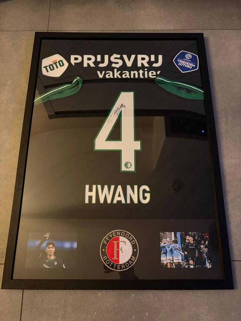 Feyenoord shirt Hwang, Verzamelen, Sportartikelen en Voetbal, Ophalen of Verzenden, Nieuw