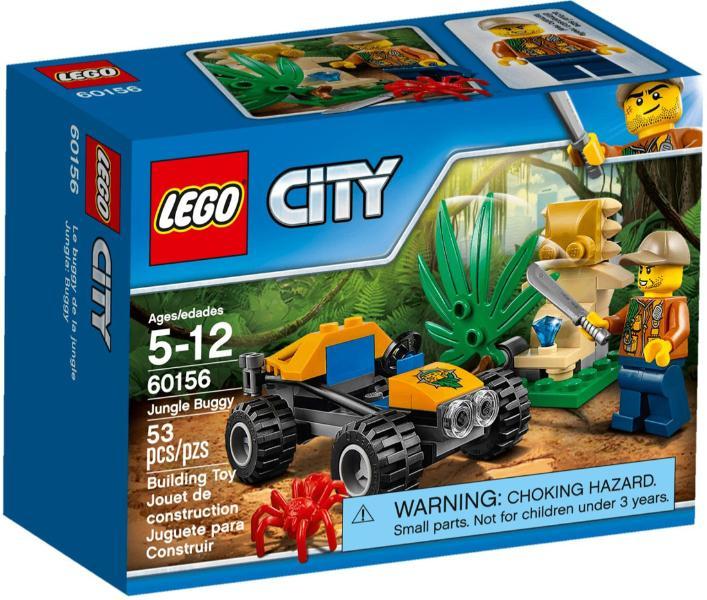 Lego City set 60156 Jungle buggy, Kinderen en Baby's, Speelgoed | Duplo en Lego, Nieuw, Lego, Complete set, Compleet, Ongeopend/sealed