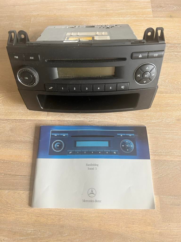 Originele Mercedes Sprinter Radio CD Speler Sound 5, Ophalen of Verzenden, Zo goed als nieuw