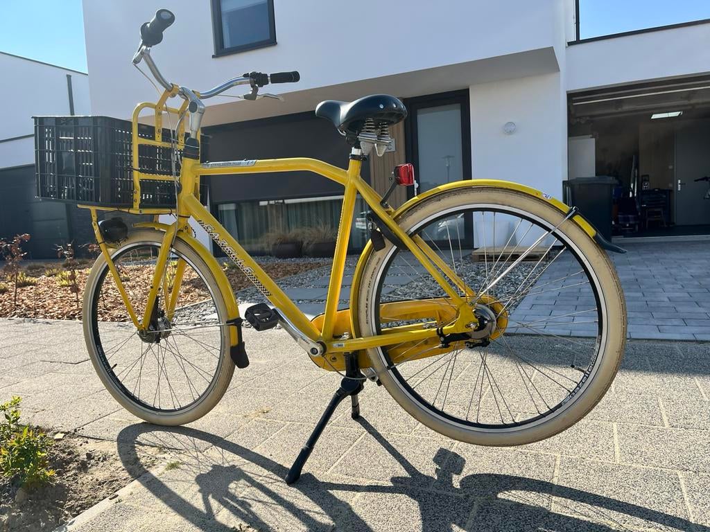 Gazelle New York cab transportfiets, Fietsen en Brommers, Fietsen | Cruisers en Lowriders, Ophalen, Gebruikt, Heren, Overige typen