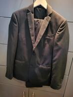 Herenpak, Kleding | Heren, Kostuums en Colberts, Zwart, Zo goed als nieuw, Maat 46 (S) of kleiner, C&A
