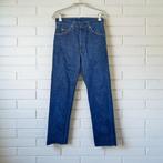 Zeldzaam: Levi’s Jeans Maat S Blauw Oranje Label Vintage 60s, Blauw, Vintage, W32 (confectie 46) of kleiner, Zo goed als nieuw