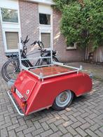 Vakantie karretje met fietsenrek, model lelijke eend, Ophalen, Zo goed als nieuw