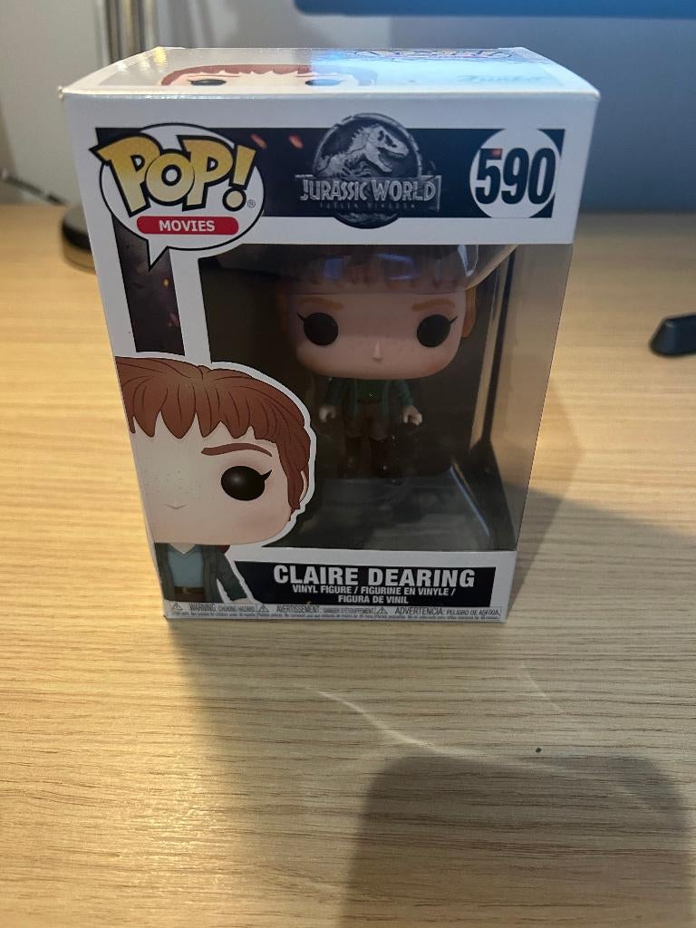 Funko Pop #590 Jurassic World Claire Dearing, Ophalen of Verzenden, Zo goed als nieuw