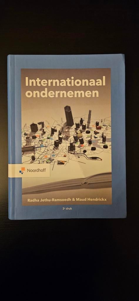 Internationaal ondernemen - 3e druk, Boeken, Studieboeken en Cursussen, Ophalen of Verzenden, Gelezen, HBO, Radha Jethu-Ramsoedh & Maud Hendrickx