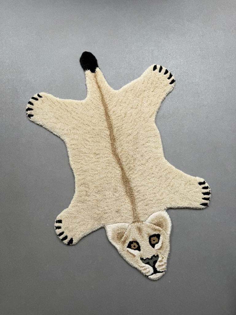 Vloerkleed doing goods leeuw, Ophalen of Verzenden, Zo goed als nieuw, Kleed of Kussen