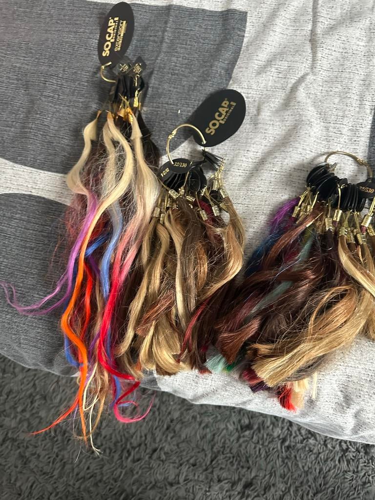 SO.CAP. Original Kleurenring Haarverlenging, Sieraden, Tassen en Uiterlijk, Uiterlijk | Haarverzorging, Gebruikt, Pruik of Haarverlenging