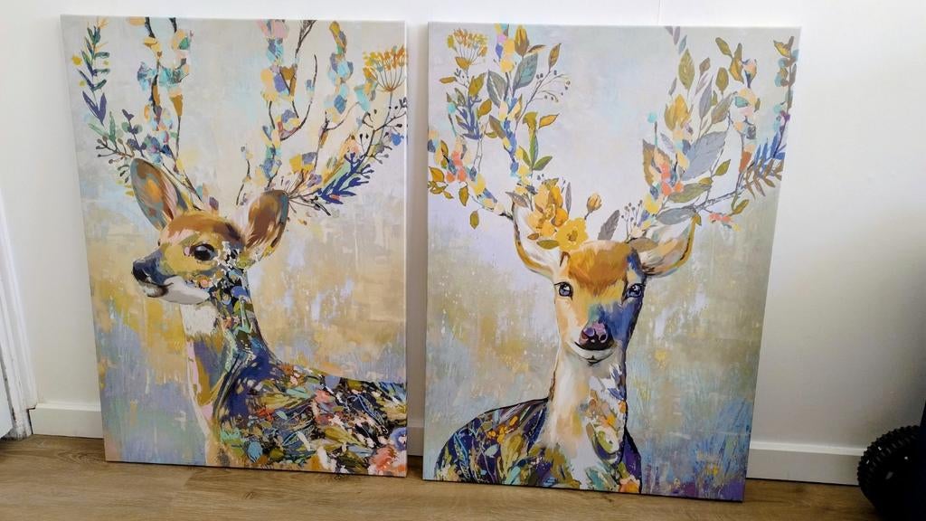 Canvas schilderijen van IKEA, Ophalen