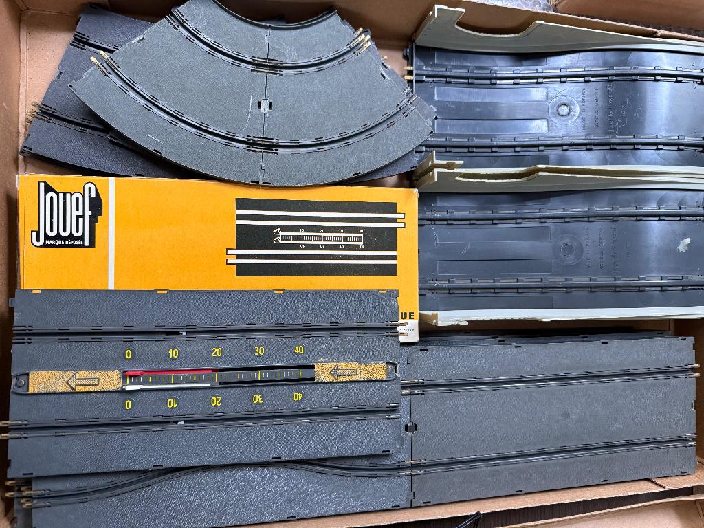 Jouef racebaan, Kinderen en Baby's, Speelgoed | Racebanen, Gebruikt, Racebaan, Elektrisch, Overige merken, Zelf te bouwen, Ophalen