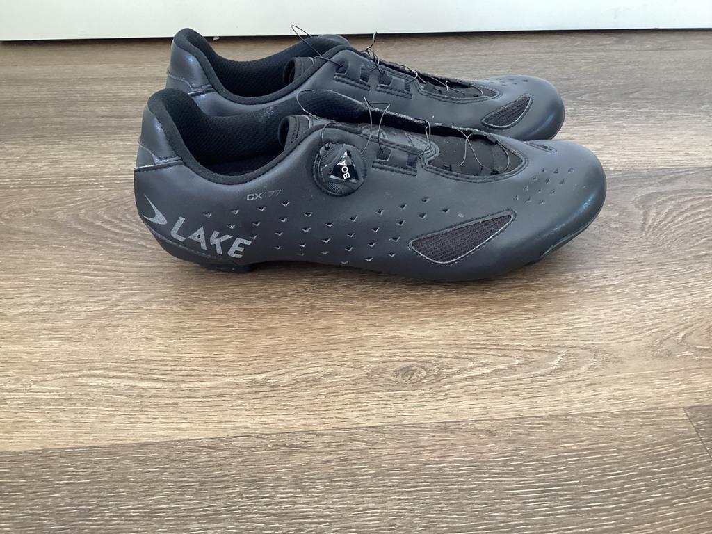 Lake CX177 racefietsschoenen - Maat 46 Wide, Ophalen, Gebruikt, Kleding