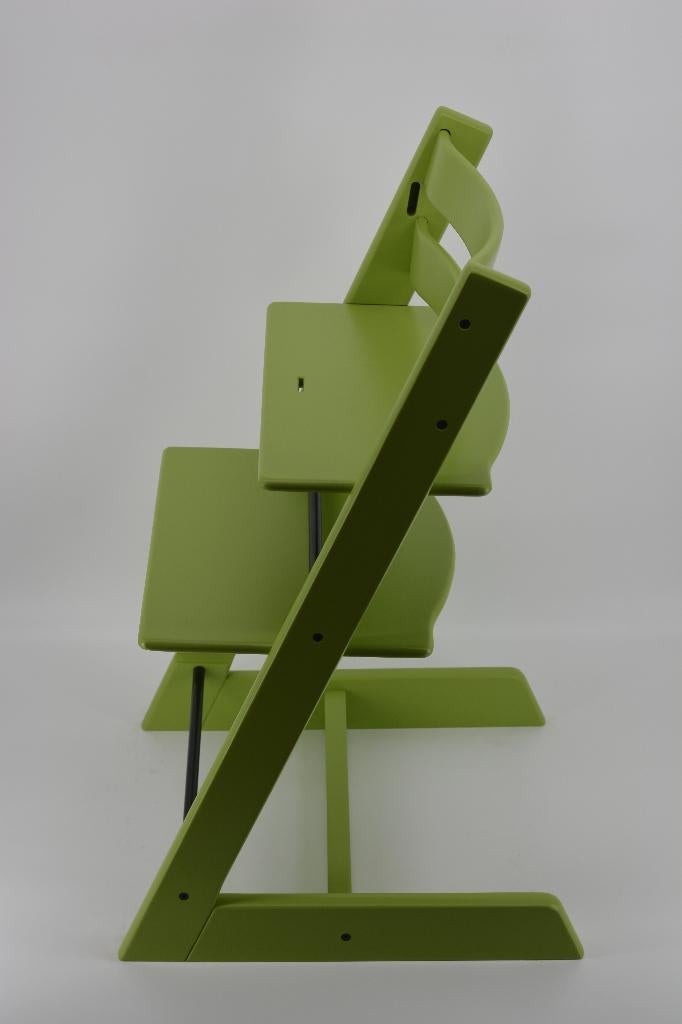 Stokke Tripp Trapp Lime Green – Refurbished model, Verzenden, Zo goed als nieuw, Meegroeistoel, Gordel(s)