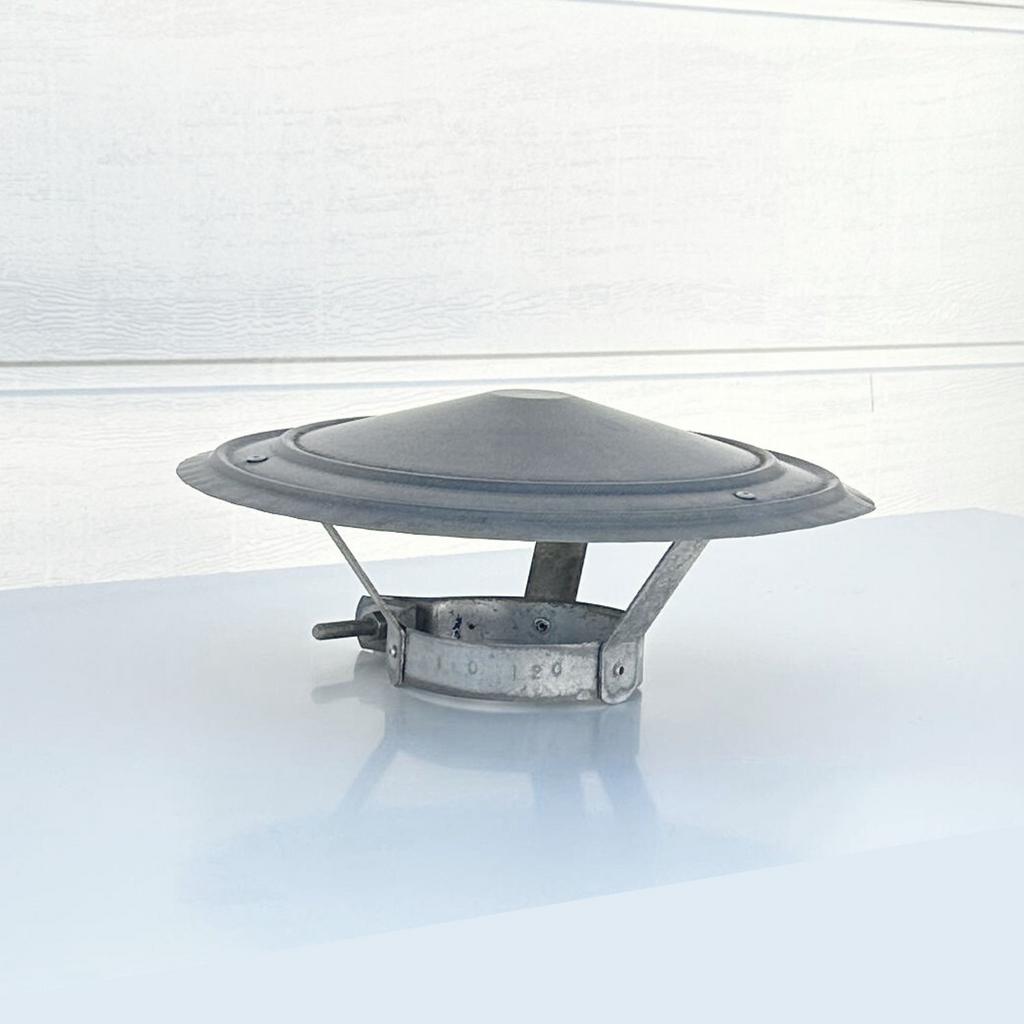 Regenkap - bovenkap - dak kap ventilatie, Steen of Klei, Zwart, Ophalen of Verzenden, Zo goed als nieuw